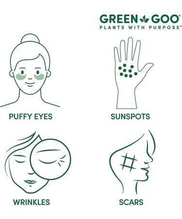 Green Goo Skin Repair Healing Salve with Aloe Vera - 4 oz Natural Moisturizer for Face & Body, Reduces Scarring & Wrinkles - Buy Online on GoSupps.com