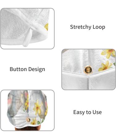 Buy Cute Baby Elephant Hair Towels - Super Absorbent & Quick Dry 2 Pack for Women & Girls - Buy Online on GoSupps.com