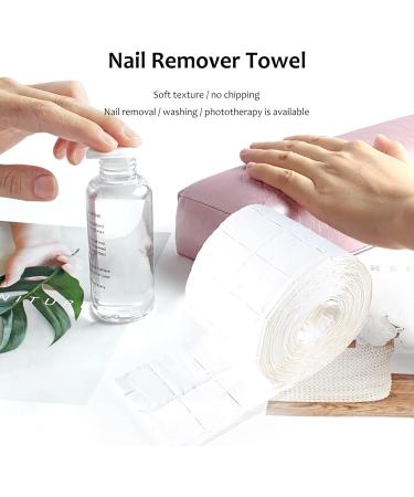 Roll of 500 Lint-Free Cellulose Wipes Nail Gel Remover Pads Nail Art Gel Polish Remover Cotton Pad Acrylic False Nails Polish Remover Wipe - Buy Online on GoSupps.com