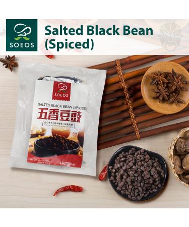 Soeos Chinese Douchi Fermented Black Beans 15.94 Oz (452g) - 2 Packs (226g Each) - Buy Online on GoSupps.com