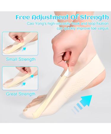 Wisebom Hallux Valgus Correction Socks - Unisex Toe Separator for Pain Relief | Bale Toes Bandage | UK Size (L) - Buy Online on GoSupps.com