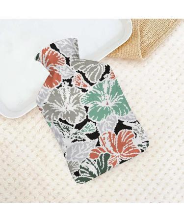 Colorful Plush Hot Water Bottle with Cover - Hand Warmer for Adults & Kids | 26.5x15.3cm - Perfect for Comfort & Warmth - Buy Online on GoSupps.com