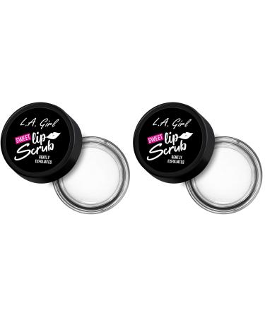 L.A. Girl Sweet Lip Scrub Sweet GLP525 (Pack of 2) 0.21 Ounce (Pack of 2)