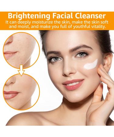 Turmeric Facial Cleanser | Deep Cleaning & Moisturizing Face Wash for All Skin Types | Foaming Turmeric Cleanser - 1 PCS - Buy Online on GoSupps.com