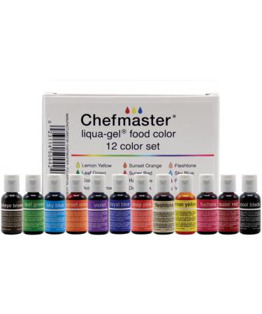 ChefMaster 13436 Craft Supplies, Multi, 0.7 Ounce (Pack of 12)