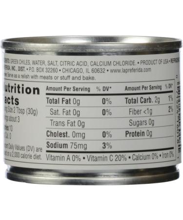 La Preferida Whole Mild Green Chiles - Buy Online on GoSupps.com