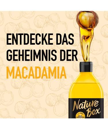 Buy NATURE BOX Macadamia Oil Hair Butter - Nourishing Treatment Jar Pack of 3 (600 ml) | International Shipping Available - Buy Online on GoSupps.com