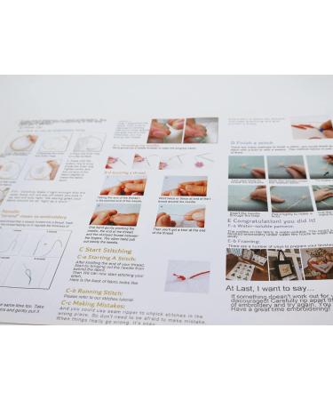 Highkick Embroidery Kit for Adults - Wild Flower 4 Pack - Beginner's All-in-One Set - Buy Online on GoSupps.com