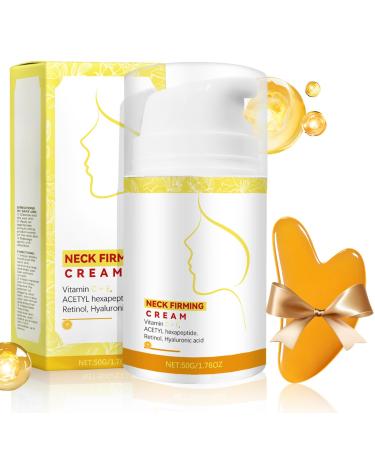 Anti Ride Retinol Neck Cream Firming Lifting Neck Cream Cr me Raffermissante Cou Soins pour le cou et le D collet Creme Anti Ride Con Pierre Gua Sha Att nue les Ridules Hydrate en Profondeur