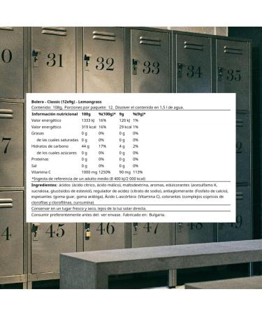 Buy Bolero Classic Lemongrass No Deposit | 12 Pieces (432g) - International Shipping Available - Buy Online on GoSupps.com