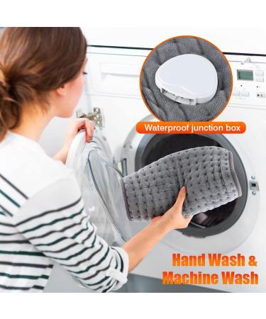 Buy Crystal Velvet Heating Cushion - Large 60x30 cm Electric Heating Pillows for Comfort & Sleep | Fast Heating & Excellent Heat Retention - Perfect for Home Use (EU) - Buy Online on GoSupps.com