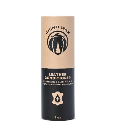 Leather Conditioner 2 oz - Trusted Leather Conditioner for Furniture Shoes Purses boots and more - Easy Use Applicator - Hydrates Rejuvenates Protects - Natural Ingredients - USA Made 2 oz Leather Conditioner