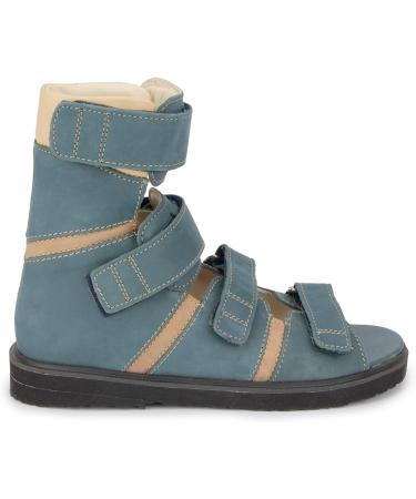 Buy Memo Basic CP Kids Ankle Support Sandal with Built-in AFO Brace Denim 1.5 Little Kid | International Shipping Available - Buy Online on GoSupps.com