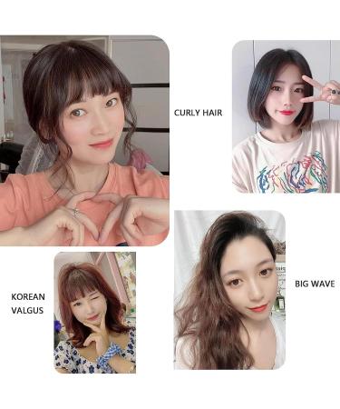 Small Curling Iron USB Plug-in Hair Straightener Curler | Multifunctional Straight and Curly Hair Wand for Girls and Teens Pochy Green - Buy Online on GoSupps.com