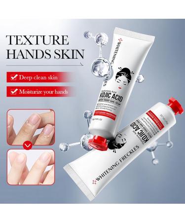 Kojic Acid Hand Cream Kojic Acid Cream Kojic Acid Cream for Hands Moisturizing Nourishing Hydrating Hand Creams Improve Dry Smoothing Skin Beauty Hands Winter Skin Care (3) - Buy Online on GoSupps.com