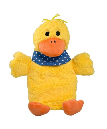 Hugo Frosch children's eco-hot water bottle 0.8 l with plush cover "Duck Gagi" yellow one size yellow - Buy Online on GoSupps.com