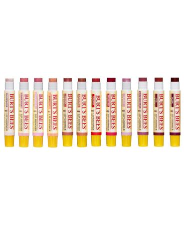 Burt's Bees Lip Shimmer Plum 2.6g - Natural Moisturizing Lip Balm - Buy Online on GoSupps.com