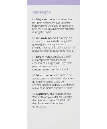 Sesderma SERENITY Night Facial Serum | 1.0 fl. oz | Hydrating & Soothing | International Shipping - Buy Online on GoSupps.com