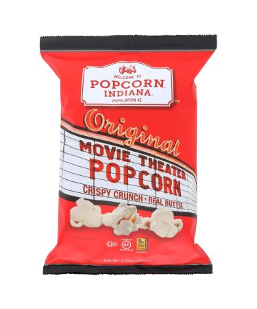 Popcorn Indiana P.I. Movie Theater Popcorn 4.75 Oz (Pack Of 12)