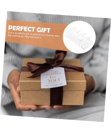 Housoutil Eyeshadow Organizer 4pcs Eyeshadow Storage Organizing Multi-Grid Multi-Purpose Display Eye Makeup Puff Multipurpose - Buy Online on GoSupps.com