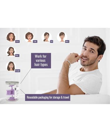2-Piece Silicone Scalp Massage Brush Set | Mold-Resistant Head Massager for Hair Shampoo - Wakisaki Purple - Buy Online on GoSupps.com