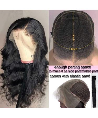 Shop 18 Front Lace Human Hair Wig | 150% Density 13x6 Lace Brazilian Straight & Wavy with Baby Hair - Buy Online on GoSupps.com