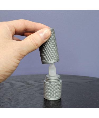 Znet3D Eye Drop Vial Holder & Pocket Case - Carry One Single-Use Vial - Perfect for Pocket Purse or School Bag (Silver - Buy Online on GoSupps.com