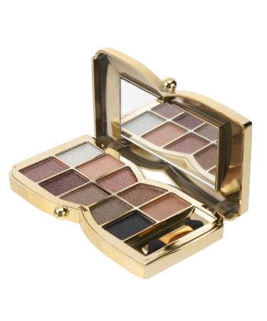 TOVINANNA 1 PC 10 Eye Shadow Pallet Shiny Eyeshadow Dish Accessories for Small The Bright Cosmetic 1 count (Pack of 1) As Shown
