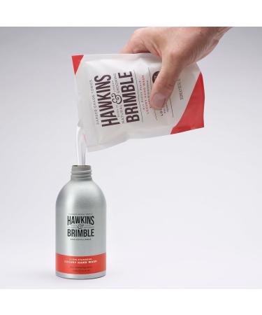 Hawkins & Brimble Luxury Hand Wash Refill Pouch 10.1 Fl oz - Eco-Friendly & Naturally Fragranced - Sustainable Hand Care Solution - Buy Online on GoSupps.com