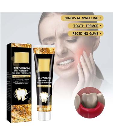Bee Venom Toothpaste - Deep Clean Gums Remove Stains & Freshen Breath (2 Pcs) - Ideal for All - Buy Online on GoSupps.com