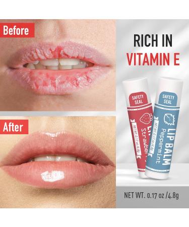 AZEN 60 Pack Lip Balm Natural Lip Balm Bulk Lip Care Product Moisturizing Lip Balms for dry cracked lips Valentines Gifts Easter Basket Stuffers - 10 Flavors B-60 - Buy Online on GoSupps.com