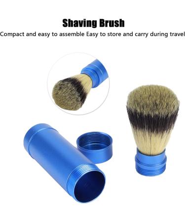 NATUDECO Men Sortily Bartbrush Dachshaar Razor - Premium Face Cleaning Foaming Tool for Home & Salon | Brazil Care - Buy Online on GoSupps.com