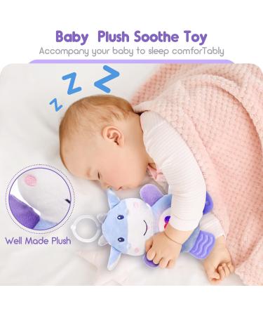Musical Baby Teething Toys with Soft Light Teething Toys for Babies 0 3 6 9 12 Months BPA Free Washable Plush Infant Toys with Hook for Crib Sensory Baby Toys Perfect Baby Gifts-Cow - Buy Online on GoSupps.com