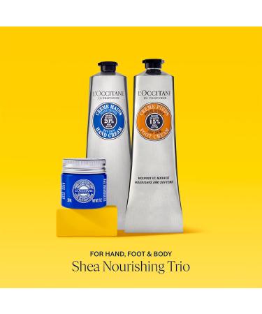 L'Occitane Shea Nourish Me Trio | Nourishing Hand Foot & Body Cream Gift Set - Ultra Rich Shea Butter Care - Buy Online on GoSupps.com