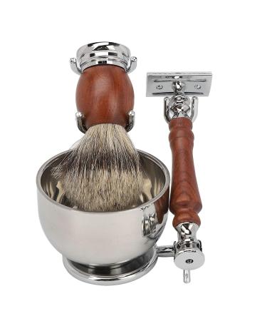 Beard Bowl Brush Set - Durable Vintage Alloy Set for Men | Complete Home Grooming Kit - Buy Online on GoSupps.com