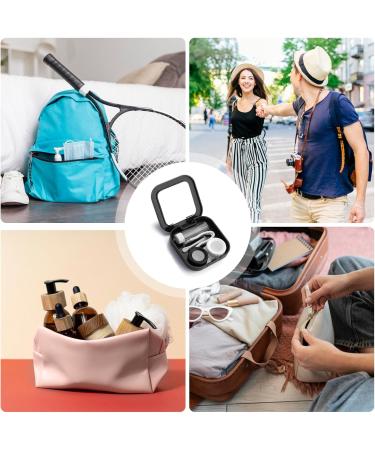 YTOOK Contact Lens Case with Mirror - White Perfect for Travel & Storage - Buy Online on GoSupps.com