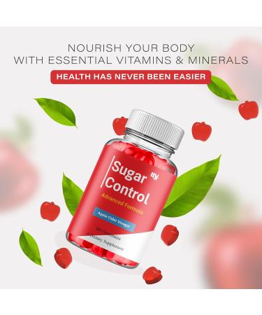 BLUE VIBE Sugar Control Keto Gummies Sugar Control Advanced Natural Keto Support Formula Gummies SugarControl Keto Apple Cider Vinegar & Overall Health Support Supplement (2 Pack - 120 Gummies) - Buy Online on GoSupps.com