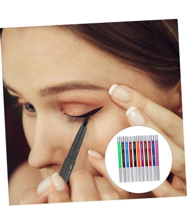 Beatifufu 12 Pcs 1 Set Shadow Set Eye Liner Sharpeners Red Eyeliner Long-lasting Eye Liners Paste - Buy Online on GoSupps.com