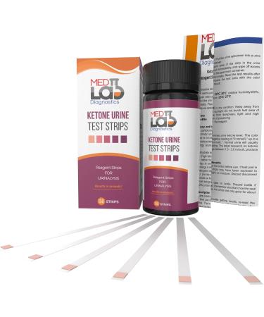 Ketone Strips for Keto Testing (150 ct) - Accurate Ketosis Urine Test Strips for Keto Paleo Atkins & Low Carb Diets | International Shipping Available - Buy Online on GoSupps.com