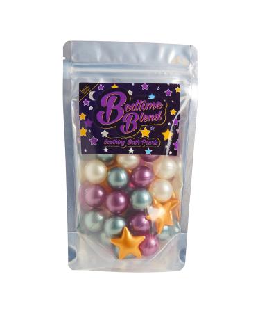 Bedtime Blend Bath Pearls. 30 Relaxing Bath Pearls. Lavender Coconut and Lotus Scented. Ideal Relaxing Gift.