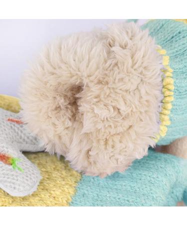 Kids Cute Fox Knitting Gloves | Toddler Winter Thermal Plush Lining Mittens for 1-3 Yrs | Yellow/3D Rabbit Design - Buy Online on GoSupps.com