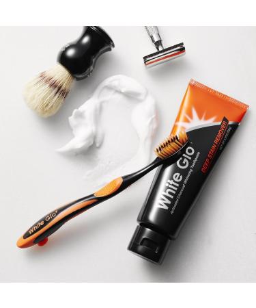 White Glo Charcoal Toothpaste 100ml Pack of 2 with 50 Sanitral Floss Sticks Included as a Gift - Buy Online on GoSupps.com