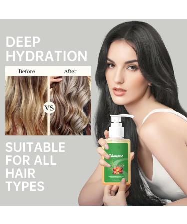 2 pieces Batana caring shampoo Batana deep moisturizing shampoo strengthens the hair nourishes the hair 2 pieces x 100 ml shampoo - Buy Online on GoSupps.com