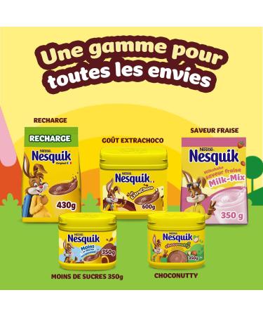 Nesquik - Chocolat en Poudre Extra-Choco - 600g 600 g (Lot de 1) - Buy Online on GoSupps.com