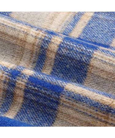 Buy Elegant Women's Boho Winter Skirt - High Waist Chiffon A-Line Swing Skirt in Blue for Ladies - Buy Online on GoSupps.com