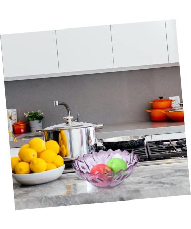 1pc Transparent Dried Fruit Plate Desktop Storage Tray re-usable 24X24CM As Shown - Buy Online on GoSupps.com