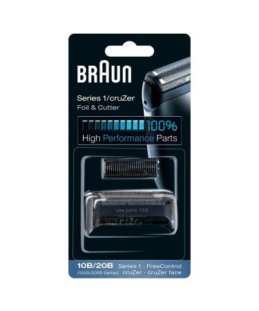 Braun replacement foil and block 1000 2000 for free control and Cruzer shaver (packaging may vary) - Buy Online on GoSupps.com