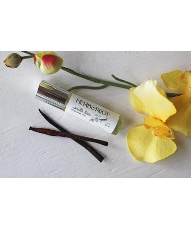 Herb & Root Vanilla Perfume Oil Rollerball: Hypoallergenic Vegan Unisex Fragrance - Travel Size Roll On Perfume for Men & Women Aromatic and Clean Scent (Vanilla Bean) - Buy Online on GoSupps.com