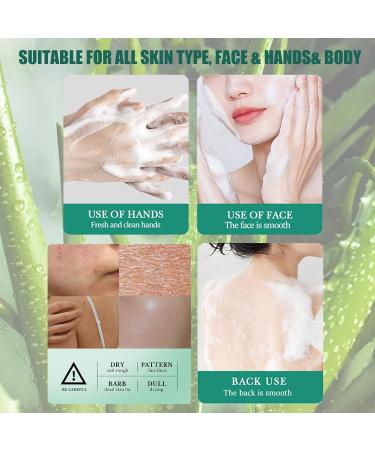 Back Acne Treatment Spray & Aloe Soap Bar for Face Body Acne Body Spray Repair Back Shoulder Acne & Body Acne & Chest Acne & Butt Acne Moisturizing Deep Clean Effectively Aloe Bar Soap Gentle - Buy Online on GoSupps.com