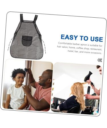 minkissy Hairdressing Overalls Work Dress Barber Apron Hairdressing Apron with Pocket Hair Stylist Apron for Women Barbershop Apron Hair Dye Apron Shawl Tpu Women's Perm Dyeing - Buy Online on GoSupps.com